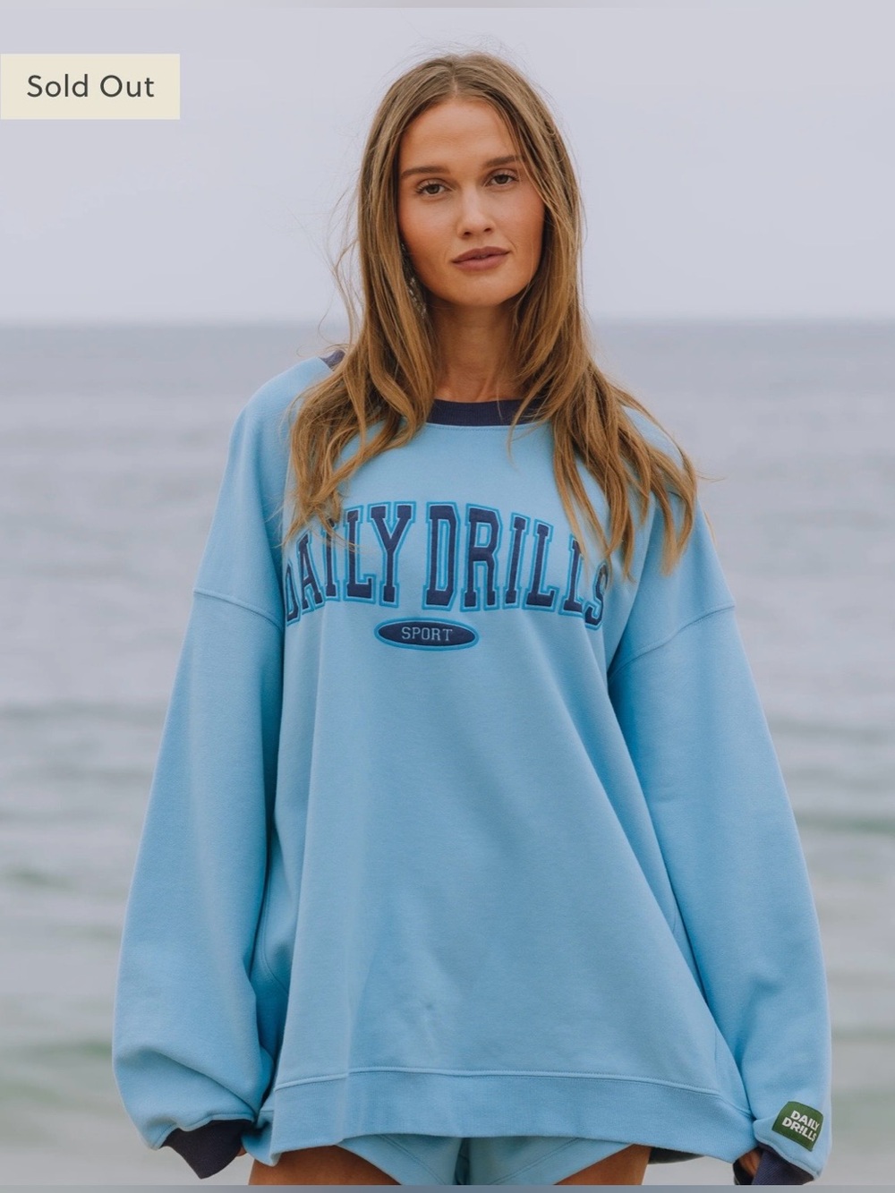 Daily Drills Sport XSmall/Small Blue Sweatshirt. 💙⚡️